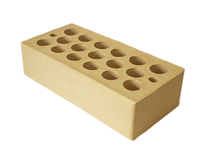 Картинка Кирпич - Облицовочный кирпич Облицовочный одинарный  : М-150 размером 120x250x65. Цвет желтый, производство АК Барс Керамик 