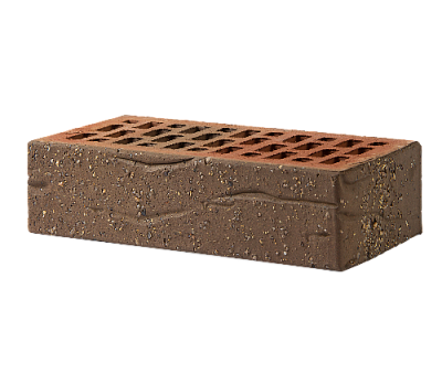 Картинка Кирпич - Облицовочный кирпич Облицовочный Одинарный : М-175 размером 120x250x65. Цвет красный, производство Славянский КЗ 