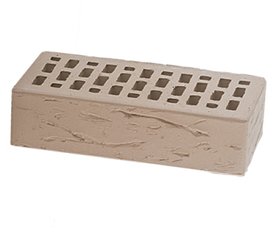 Картинка Кирпич - Облицовочный кирпич Облицовочный Одинарный : М-175 размером 120x250x65. Цвет серый, производство ЛСР 