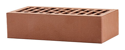 Картинка Кирпич - Облицовочный кирпич Облицовочный Одинарный : М-175 размером 120x250x65. Цвет коричневый, производство ЛСР 