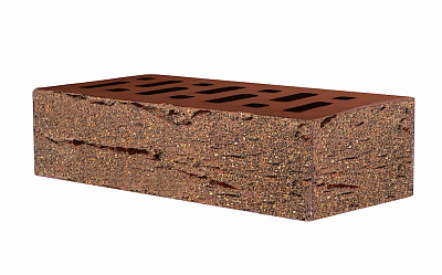 Картинка Кирпич - Облицовочный кирпич Облицовочный WDF : М-175 размером 102x215x65. Цвет коричневый, производство Керма кирпичный завод 