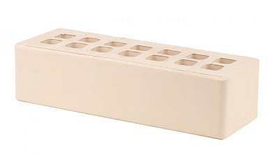 Картинка Кирпич - Облицовочный кирпич Облицовочный Евро : М-200 размером 85x250x65. Цвет желтый, производство Железногорский кирпичный завод 