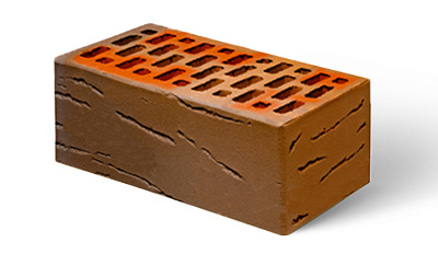 Картинка Кирпич - Облицовочный кирпич Облицовочный Полуторный : М-175 размером 120x250x88. Цвет баварская кладка, производство Магма 