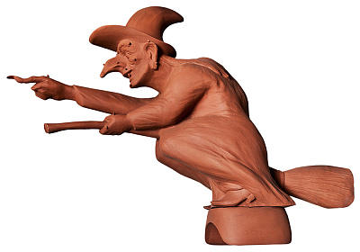 Кровельные украшения Ведьма