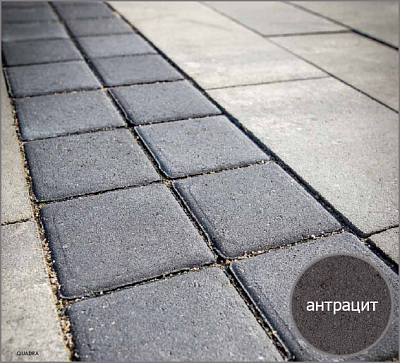 Тротуарная плитка Quadra Decco Monocolor