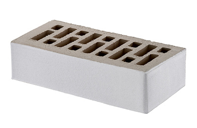 Картинка Кирпич - Облицовочный кирпич Облицовочный Одинарный 5-82-00-0-00 : М-200 размером 120x250x65. Цвет серый, производство RECKE 