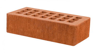 Картинка Кирпич - Облицовочный кирпич Облицовочный Одинарный : М-175 размером 120x250x65. Цвет красный, производство Железногорский кирпичный завод 