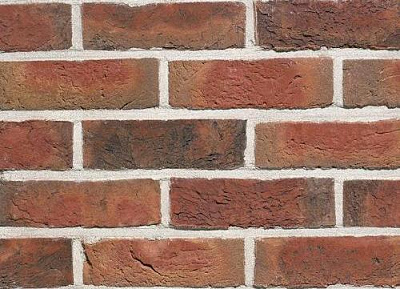 Картинка Кирпич - Ручная формовка Кирпич облицовочный Kastanjebruin : М-125 размером 100x210x65. Цвет красный, производство Terca 