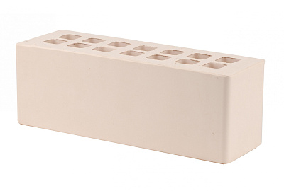 Картинка Кирпич - Облицовочный кирпич Облицовочный Евро 0,96 : М-200 размером 85x250x88. Цвет желтый, производство Железногорский кирпичный завод 