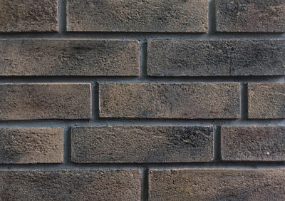 Картинка Кирпич - Ручная формовка Облицовочный Ручной формовки RB 05  : М-400 размером 120x250x65. Цвет коричневый, производство Real&nbspBrick 