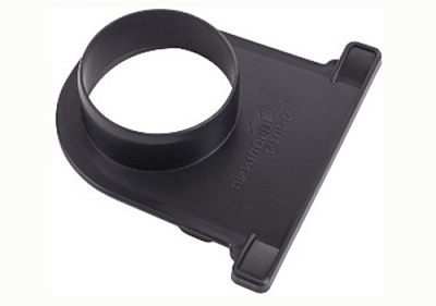 Торцевая заглушка канала 110 с отводом