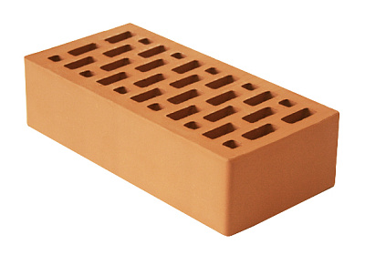 Кирпич - Облицовочный кирпич Облицовочный Одинарный : М-150 размером 120x250x65. Цвет красный, производство Воротынский кирпичный завод 