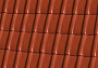 Керамическая черепица MONZA plus kastanienbraun