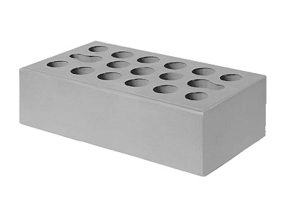 Картинка Кирпич - Облицовочный кирпич Облицовочный Одинарный : М-150 размером 120x250x65. Цвет серый, производство Керма кирпичный завод 