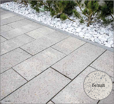 Тротуарная плитка Via Trio Decco Aspero