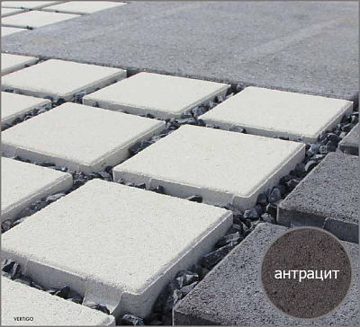 Тротуарная плитка Vertigo Decco Monocolor