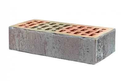 Картинка Кирпич - Облицовочный кирпич Облицовочный Одинарный : М-175 размером 120x250x65. Цвет коричневый, производство Славянский КЗ 