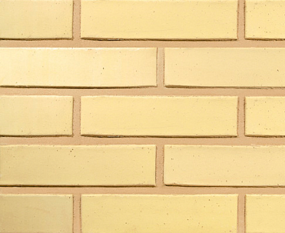 Картинка Кирпич - Импортный кирпич Кирпич облицовочный Safari гладкий : М-150 размером 85x250x65. Цвет желтый, производство Terca 