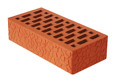 Кирпич - Облицовочный кирпич Облицовочный Одинарный : М-150 размером 120x250x65. Цвет красный, производство Воротынский кирпичный завод 