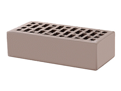 Картинка Кирпич - Облицовочный кирпич Облицовочный Одинарный  : М-175 размером 120x250x65. Цвет бежевый, производство КС Керамик 