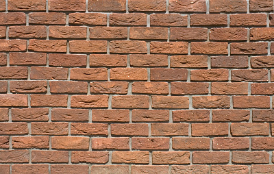 Картинка Кирпич - Ручная формовка Облицовочный Ручной формовки WDF Бомон : М-100 размером 100x210x65. Цвет красный, производство Baksteen 