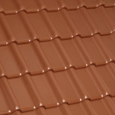 Керамическая черепица TIEFA XL TOP Natur-Engoben