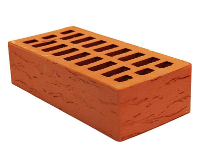 Картинка Кирпич - Облицовочный кирпич Облицовочный Одинарный : М-150 размером 120x250x65. Цвет красный, производство Белкерамика Кирпичный Завод 