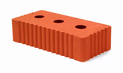 Картинка Кирпич - Строительный кирпич Строительный полнотелый : М-200 размером 120x250x65. Цвет красный, производство Мстерский кирпичный завод 