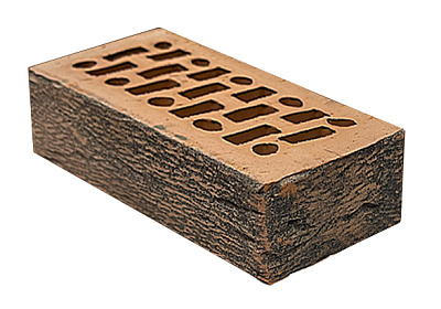 Картинка Кирпич - Облицовочный кирпич Облицовочный Одинарный : М-200 размером 120x250x65. Цвет красный, производство Клим Клинкер Кирпичный Завод 