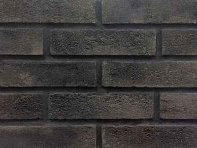 Картинка Кирпич - Ручная формовка Облицовочный Ручной формовки RB 11 умбра : М-400 размером 120x250x65. Цвет черный, производство Real&nbspBrick 