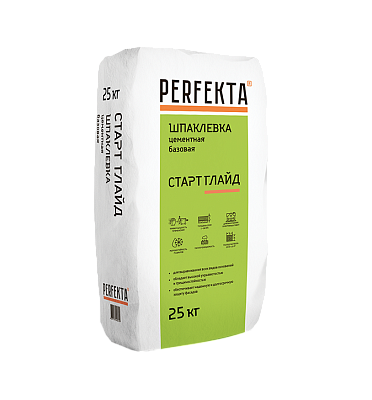 Шпаклевка фасадная базовая Старт Глайд