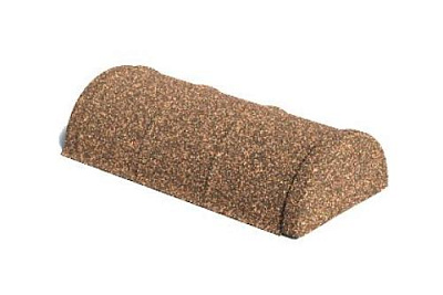 Конек полукруглый конечный