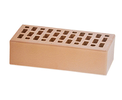 Картинка Кирпич - Облицовочный кирпич Облицовочный Одинарный : М-175 размером 120x250x65. Цвет желтый, производство ЛСР 