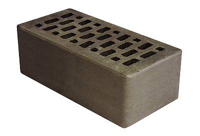 Картинка Кирпич - Облицовочный кирпич Облицовочный Полуторный : М-150 размером 120x250x88. Цвет коричневый, производство Терекс кирпичный завод 