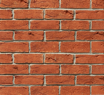 Картинка Кирпич - Ручная формовка Облицовочный Ручной формовки 4-00-00-0-00 : М-150 размером 120x210x65. Цвет красный, производство RECKE 