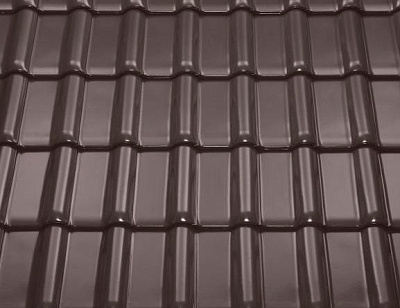 Керамическая черепица РУБИН 13V Ангоб