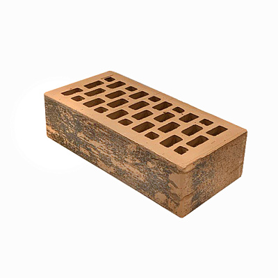 Картинка Кирпич - Облицовочный кирпич Облицовочный Одинарный : М-175 размером 120x250x65. Цвет коричневый, производство Воротынский кирпичный завод 