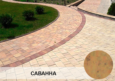 Тротуарная плитка Старый город Листопад