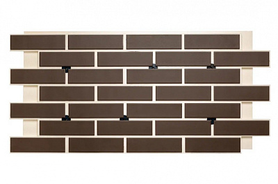 Фасадная термопанель Natural Brown