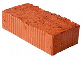 Кирпич - Строительный кирпич Строительный полнотелый : М-150 размером 120x250x65. Цвет красный, производство Липковский кирпичный завод 