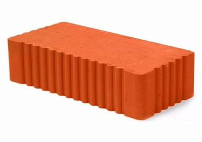 Картинка Кирпич - Строительный кирпич Строительный полнотелый : М-150 размером 120x250x65. Цвет красный, производство Мстерский кирпичный завод 