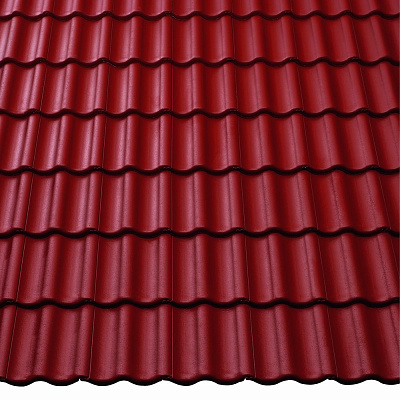 Черепица цементно-песчаная Янтарь