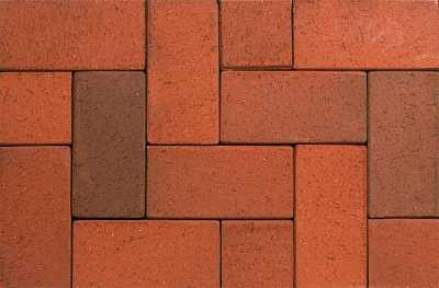 Тротуарная плитка Altfarben bunt geflammt