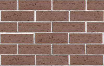 Картинка Кирпич - Клинкерный кирпич Кирпич клинкерный Мюнхен : М-300 размером 85x250x65. Цвет коричневый, производство ЛСР 