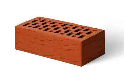 Картинка Кирпич - Облицовочный кирпич Облицовочный пустотелый : М-175 размером 120x250x65. Цвет красный, производство Магма 
