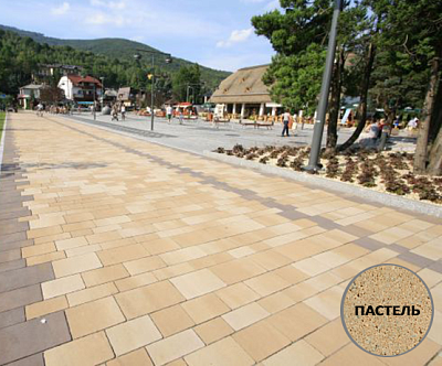 Тротуарная плитка Akropol Decco Colormix