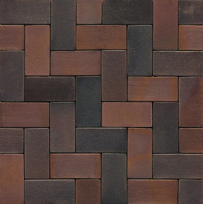  Тротуарная плитка Nr.04S Rotbraun-bunt Spezial