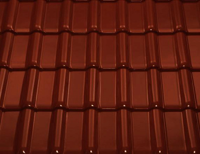 Керамическая черепица РУБИН 13V Глазурь